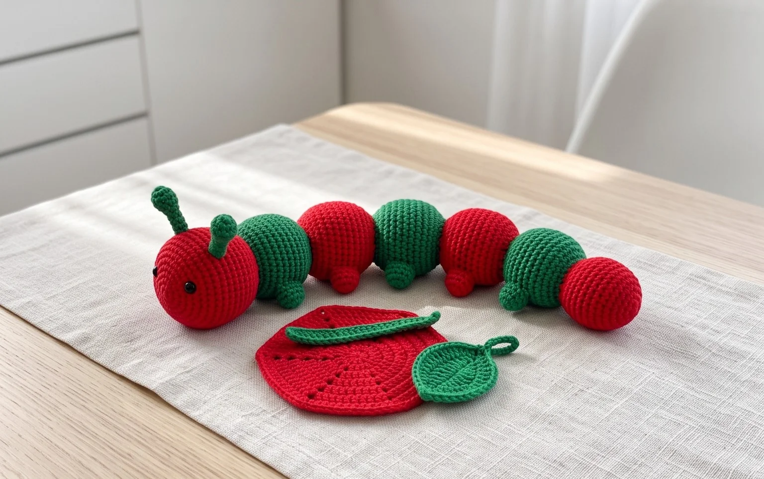 The Very Hungry Caterpillar Free Crochet Patterns